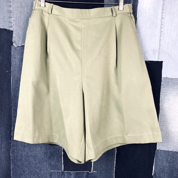 Vintage Lana Lee Elastic Back w/Pockets Walking Shorts Sz L/XL - Picture 7 of 7